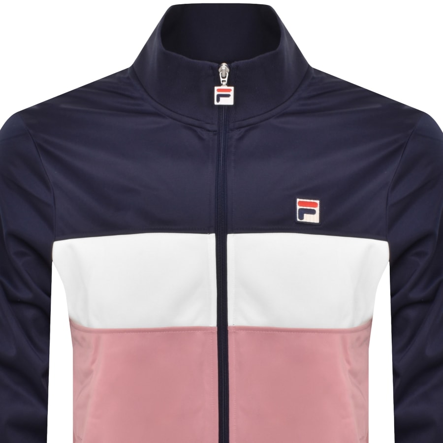 Fila Vintage Conrad Zip Track Top Navy Mainline Menswear Ireland